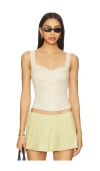 Lioness Cobain Corset In Beige