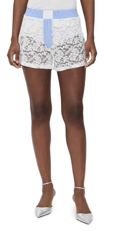 Lioness Cobain Shorts Porcelain