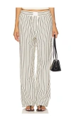 Lioness Cobain Pants Cream Stripe In Neutral