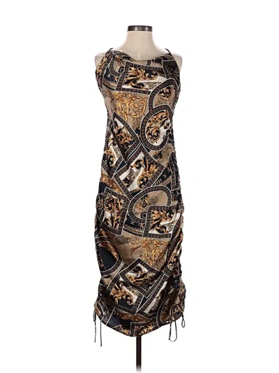 Pre-owned Lioness Cocktail Dress In Brown