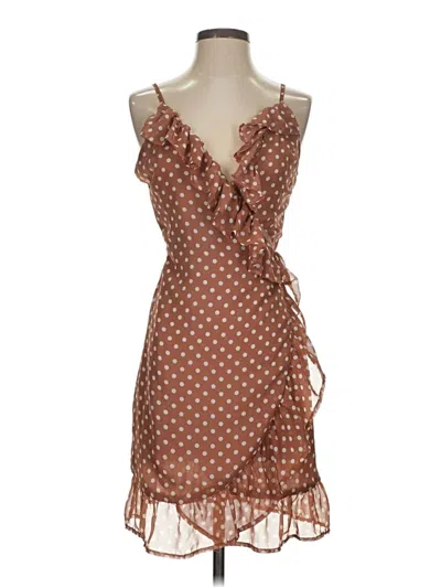 Pre-owned Lioness Cocktail Dress In Brown
