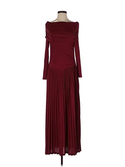 Pre-owned Lioness Cocktail Dress In Burgundy