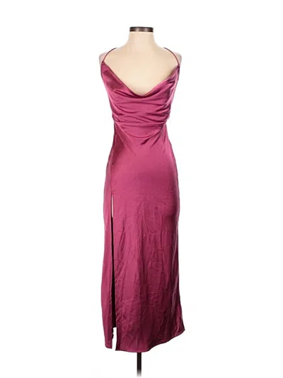 Pre-owned Lioness Cocktail Dress In Burgundy