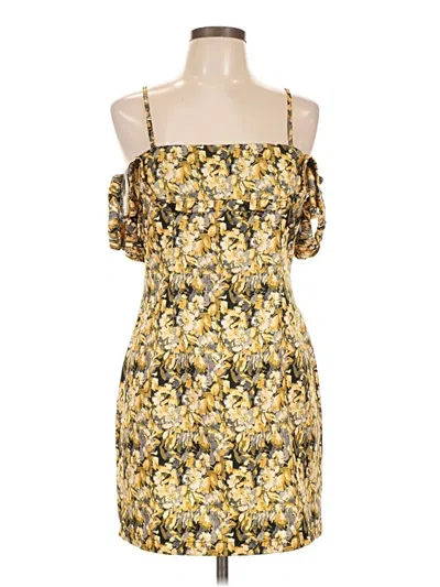 Pre-owned Lioness Cocktail Dress In Gold