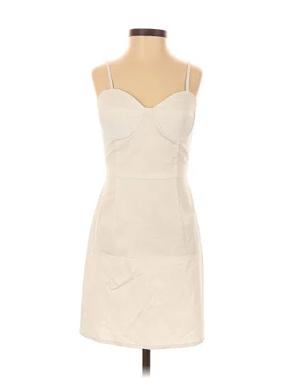 Pre-owned Lioness Cocktail Dress In White