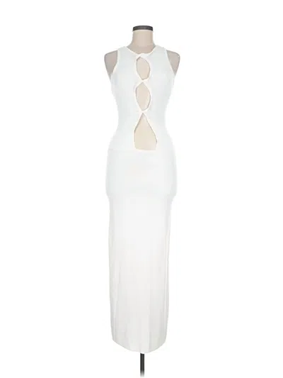 Pre-owned Lioness Cocktail Dress In White