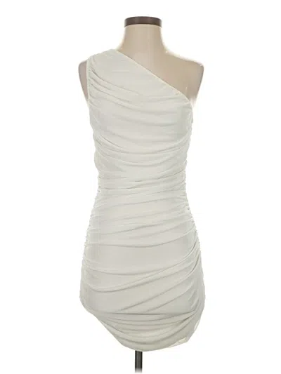 Pre-owned Lioness Cocktail Dress In White