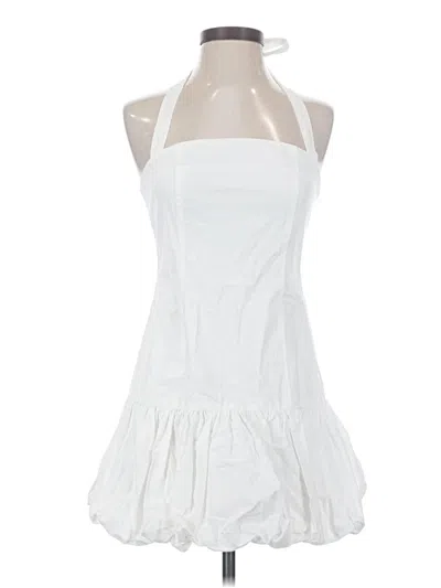 Pre-owned Lioness Cocktail Dress In White