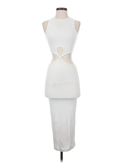 Pre-owned Lioness Cocktail Dress In White