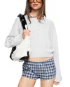 Lioness Coco Knit Button Placket Top In Multi