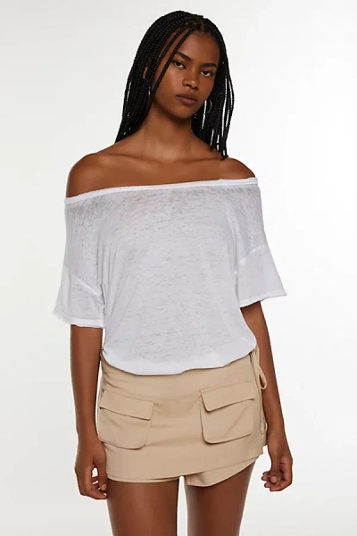 Lioness Countryside Linen Skort In Tan, Women's At Urban Outfitters