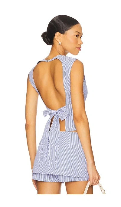 Lioness Countryside Top In Blue