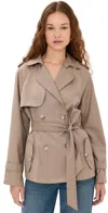 Lioness Cropped Trencherous Coat Mushroom In Mushroom