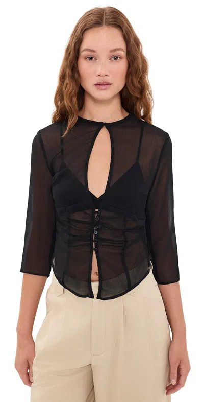 Lioness Cyd Top Dusk In Black