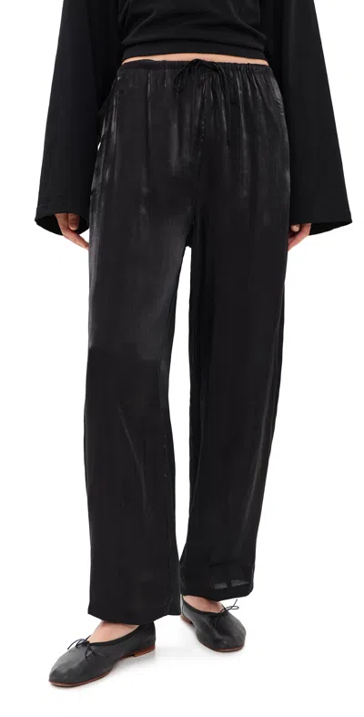 Lioness Daydream Pants Vinyl In Black
