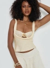 Lioness Delilah Top In Ivory