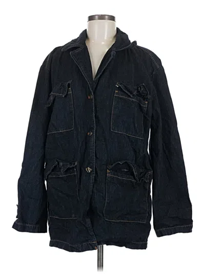 Pre-owned Lioness Denim Jacket In Blue