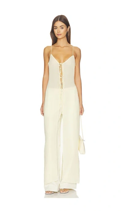 Lioness Dune Maxi Dress In Neutral