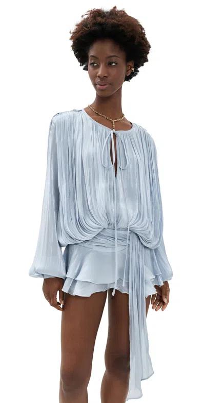 Lioness Elements Mini Dress Baby Blue
