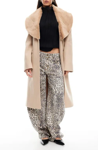 LIONESS LIONESS ENDLESS BELTED COAT