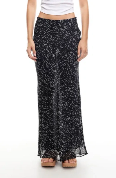 Lioness Endless Maxi Skirt In Black