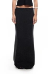 Lioness Endless Pinstripe Low Rise Maxi Skirt