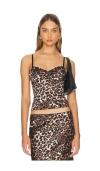 Lioness Enigmatic Cami Leopard In Brown