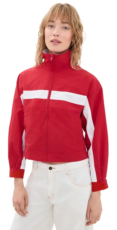 Lioness Essential Windbreaker Rouge