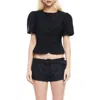 Lioness Femme Blouse Onyx In Black