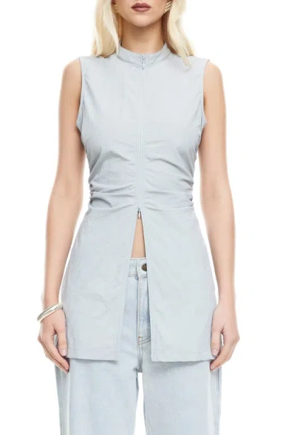 Lioness Fever Body-con Minidress In Blue