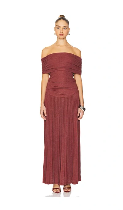 Lioness Field Of Dreams Dress In Brown
