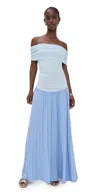 Lioness Field Of Dreams Maxi Dress Blue Multi In Blue