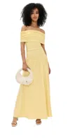 Lioness Field Of Dreams Maxi Dress Butter In Yellow