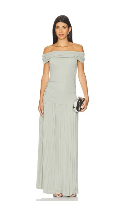Lioness Field Of Dreams Maxi Dress In Green