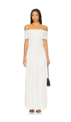 Lioness Field Of Dreams Maxi Dress In Gray