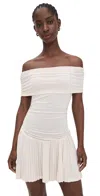 Lioness Field Of Dreams Mini Dress Porcelain In White