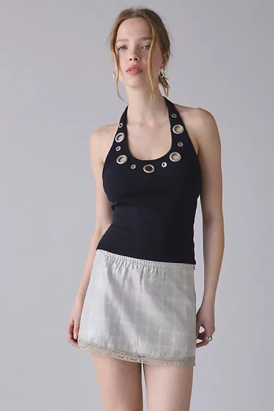 Lioness First Light Sequin Mini Skirt In Tan, Women's At Urban Outfitters In Brown