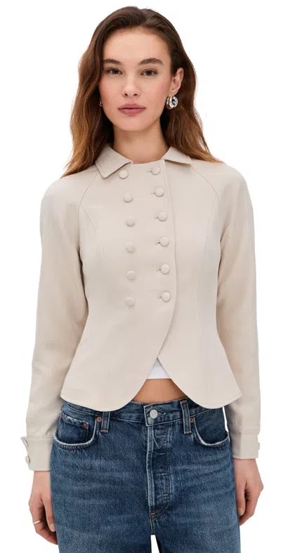 Lioness Form Jacket Cream In Neutral