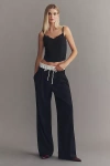 Lioness Frankie Drawstring Pants In Black