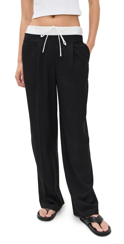 Lioness Frankie Pants Onyx In Black