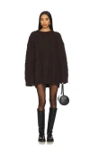 Lioness Gigi Knit Pullover In Brown