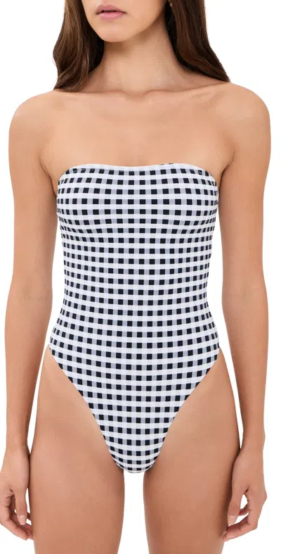 Lioness Gigi One Piece Noir Check In Multi