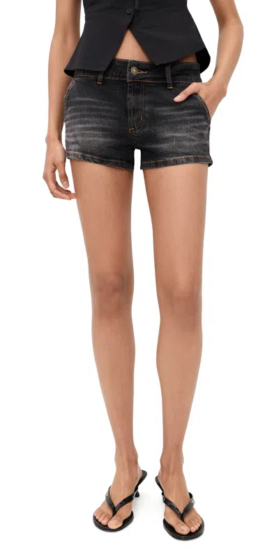 Lioness Gisele Shorts Charcoal In Black