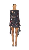 Lioness Glory Mini Dress In Black