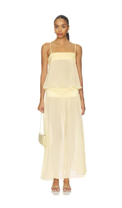 Lioness Gracia Maxi Dress In Yellow