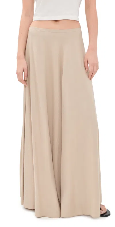 Lioness Halcyon Maxi Skirt Beige In Pink