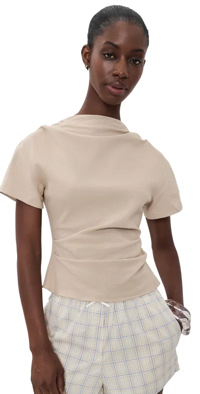 Lioness Halcyon Top Beige In Sand