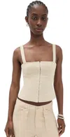 Lioness Harmonious Cami Deep Wheat In Neutral