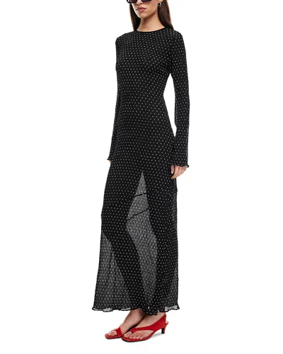 Lioness Haven Maxi Dress In Black