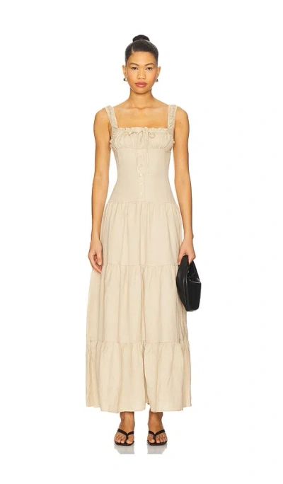 Lioness Heart Shaped Maxi In Neutral